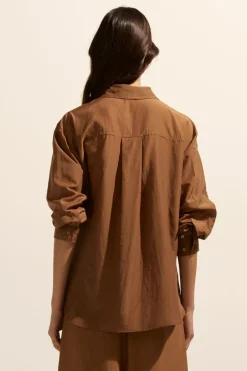 zoe kratzmann Tops|Abroad Top-Caramel