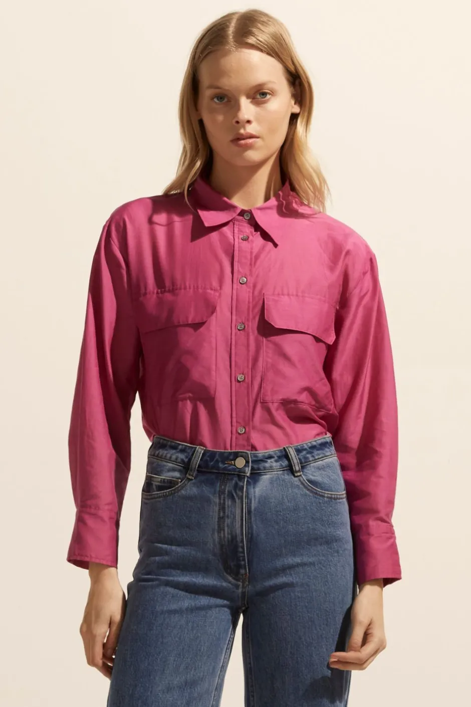 zoe kratzmann Tops|Abroad Top-Magenta