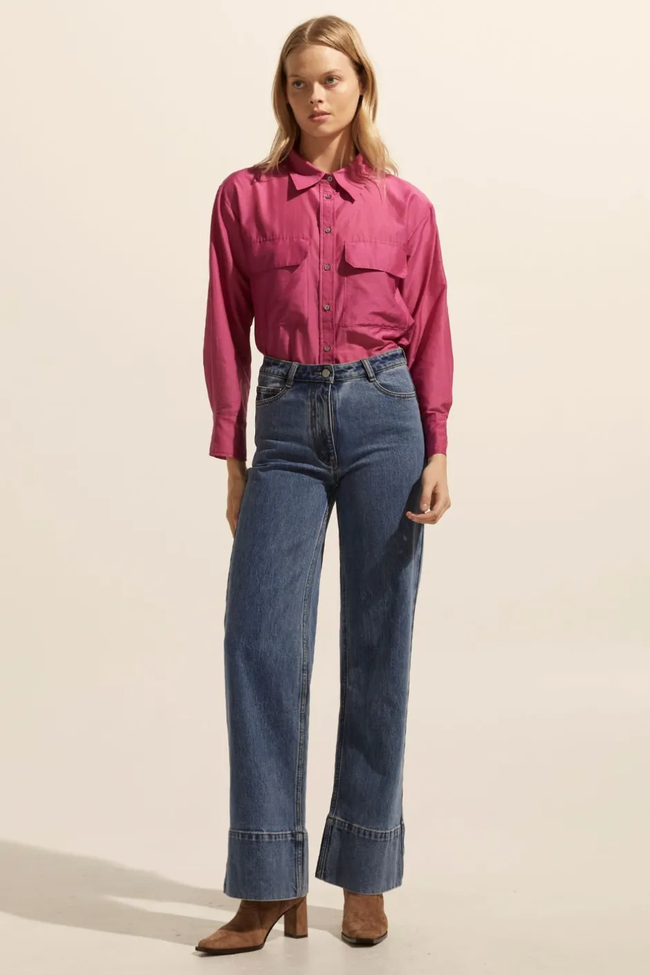 zoe kratzmann Tops|Abroad Top-Magenta