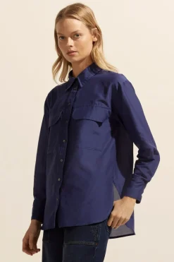 zoe kratzmann Tops|Abroad Top-Slate