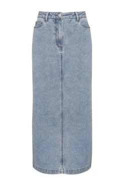 zoe kratzmann Bottoms|Accord Skirt-Washed Denim