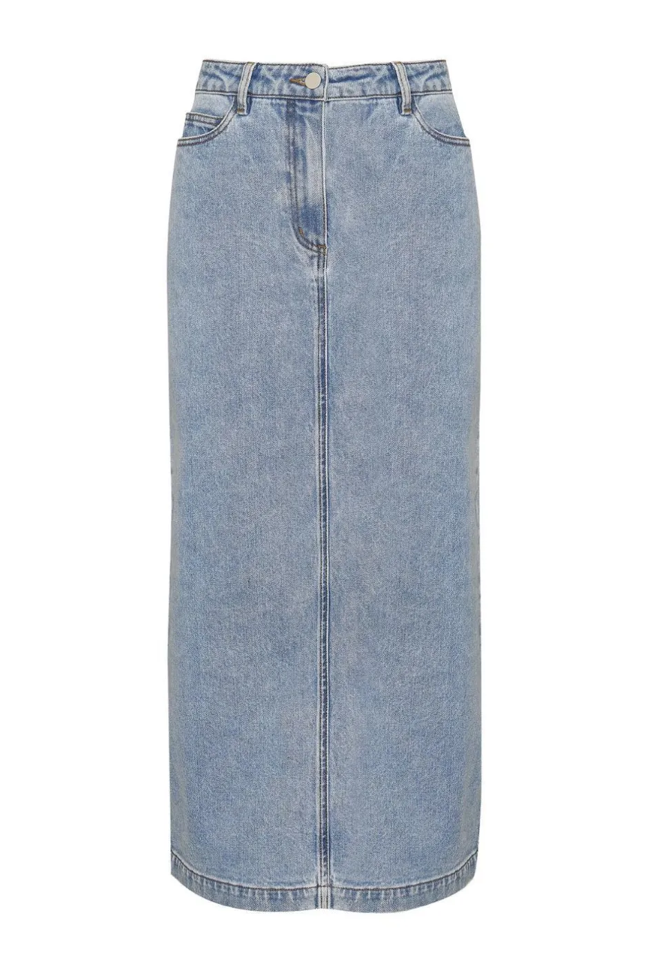 zoe kratzmann Bottoms|Accord Skirt-Washed Denim