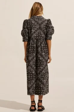 zoe kratzmann Dresses|Adapt Dress-Black Bandana