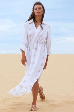 zoe kratzmann Dresses|Adrift Dress-Frond Stone