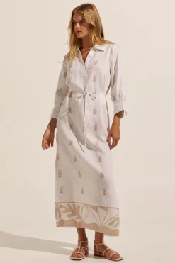zoe kratzmann Dresses|Adrift Dress-Frond Stone