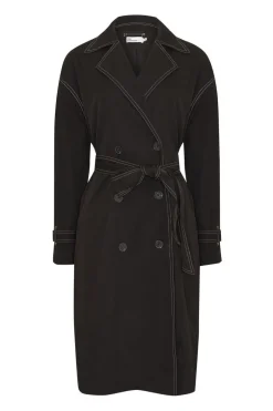 zoe kratzmann Coats|Agent Coat-Black