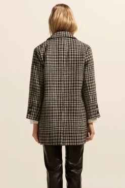 zoe kratzmann Coats|Alight Coat-Check Boucle