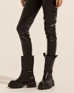 zoe kratzmann Boots|Aside Boot-Black Leather