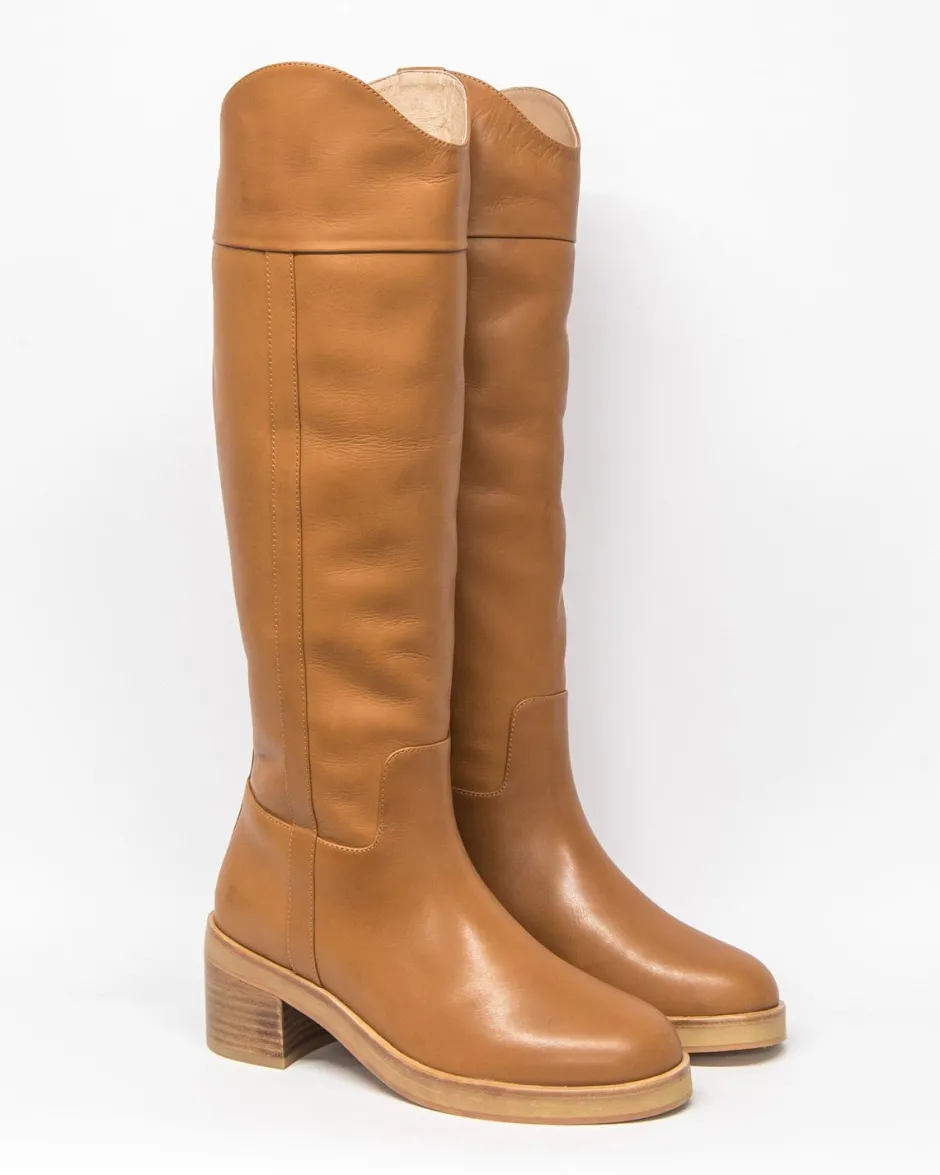zoe kratzmann Boots|Baron Boot-Toffee Leather