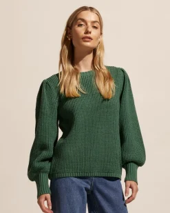 zoe kratzmann Knitwear|Basis Knit-Moss