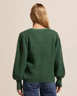 zoe kratzmann Knitwear|Basis Knit-Moss
