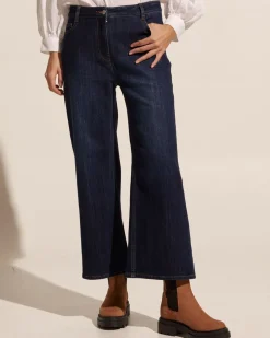 zoe kratzmann Bottoms|Beacon Jean-Dark Denim