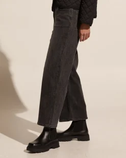 zoe kratzmann Bottoms|Beacon Jean-Washed Black Denim