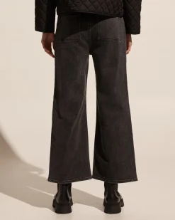 zoe kratzmann Bottoms|Beacon Jean-Washed Black Denim