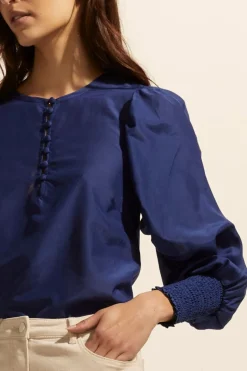 zoe kratzmann Tops|Beam Top-Slate