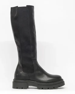 zoe kratzmann Boots|Beseech Boot-Black Leather