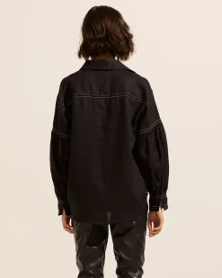 zoe kratzmann Tops|Bounty Top-Black