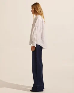 zoe kratzmann Tops|Bounty Top-Porcelain