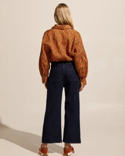zoe kratzmann Tops|Bounty Top-Sunset Floral