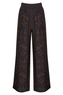 zoe kratzmann Bottoms|Breeze Pant-Choc Frond