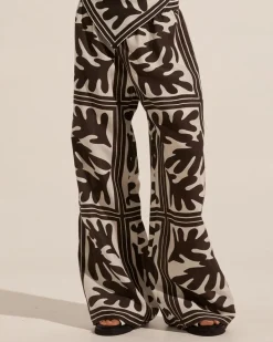 zoe kratzmann Bottoms|Breeze Pant-Frond Choc