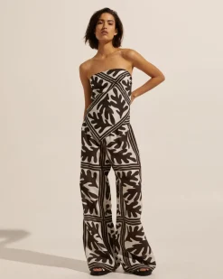 zoe kratzmann Bottoms|Breeze Pant-Frond Choc