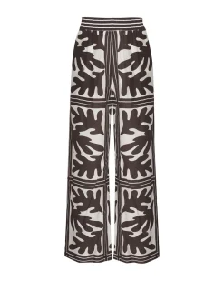 zoe kratzmann Bottoms|Breeze Pant-Frond Choc
