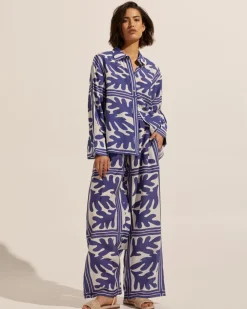 zoe kratzmann Bottoms|Breeze Pant-Frond Wave