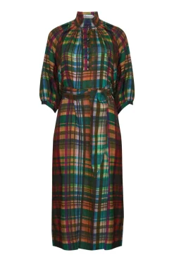 zoe kratzmann Dresses|Capture Dress-Kaleidoscope Check