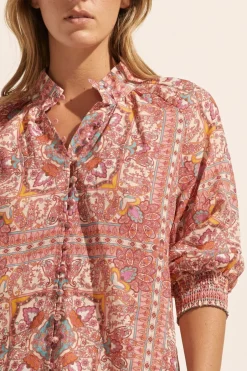 zoe kratzmann Tops|Carousel Top-Rio Scarf