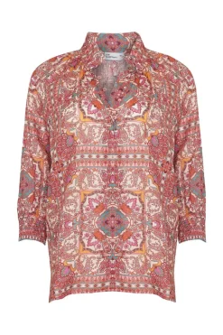 zoe kratzmann Tops|Carousel Top-Rio Scarf