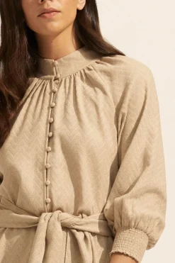 zoe kratzmann Dresses|Cater Dress-Mushroom