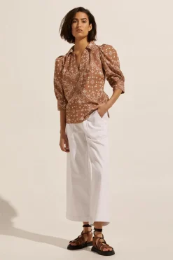 zoe kratzmann Tops|Clarity Top-Cafe Bandana