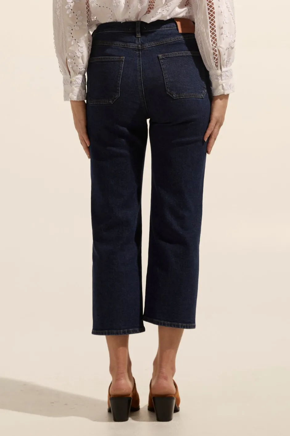 zoe kratzmann Bottoms|College Jean-Dark Denim