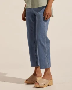 zoe kratzmann Bottoms|College Jean-Mid Denim