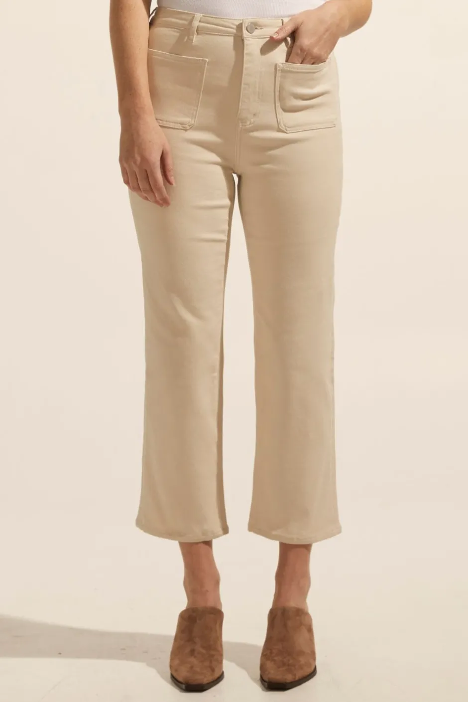 zoe kratzmann Bottoms|College Jean-Stone