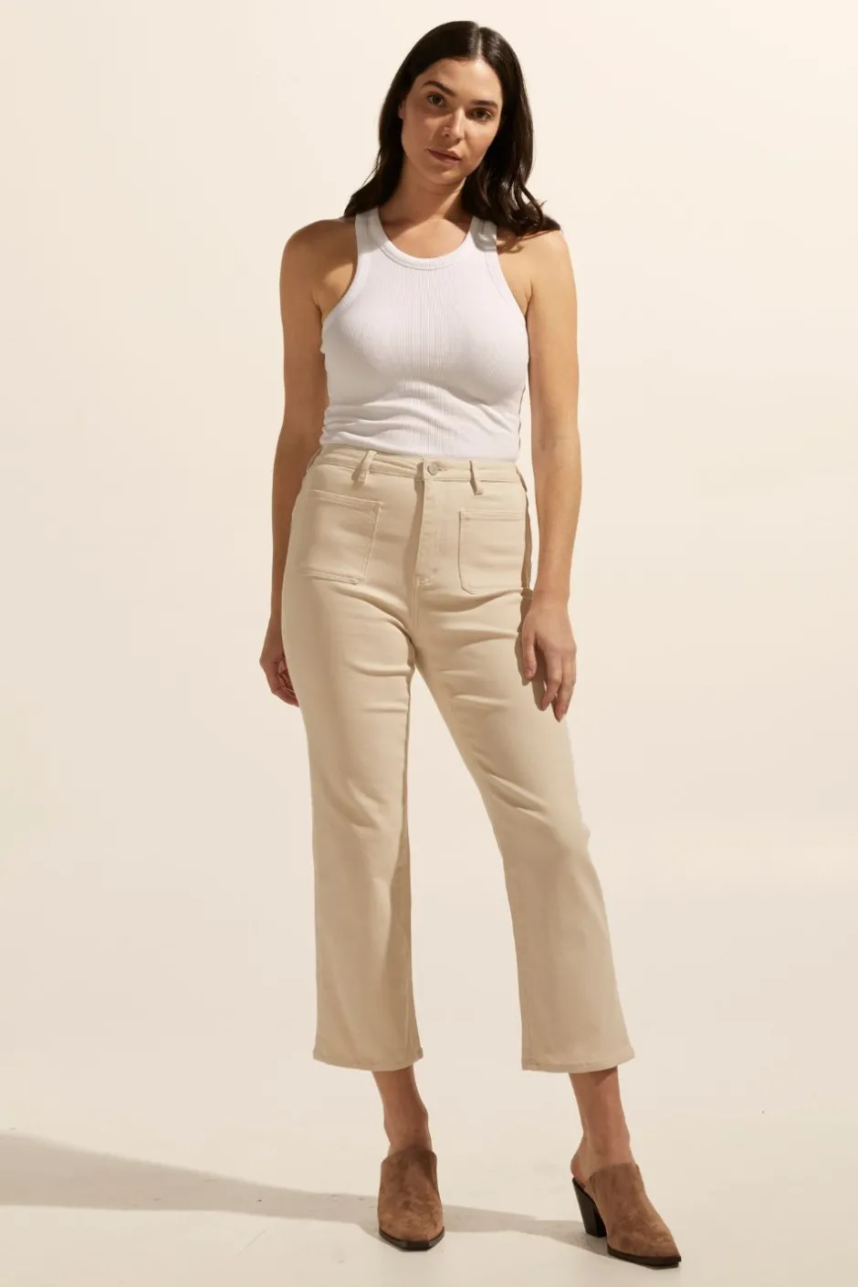 zoe kratzmann Bottoms|College Jean-Stone