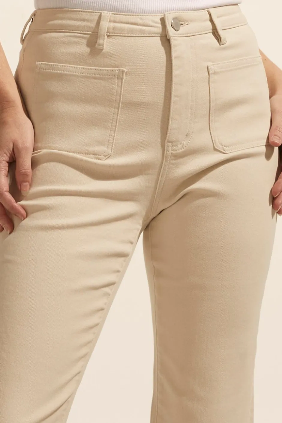 zoe kratzmann Bottoms|College Jean-Stone