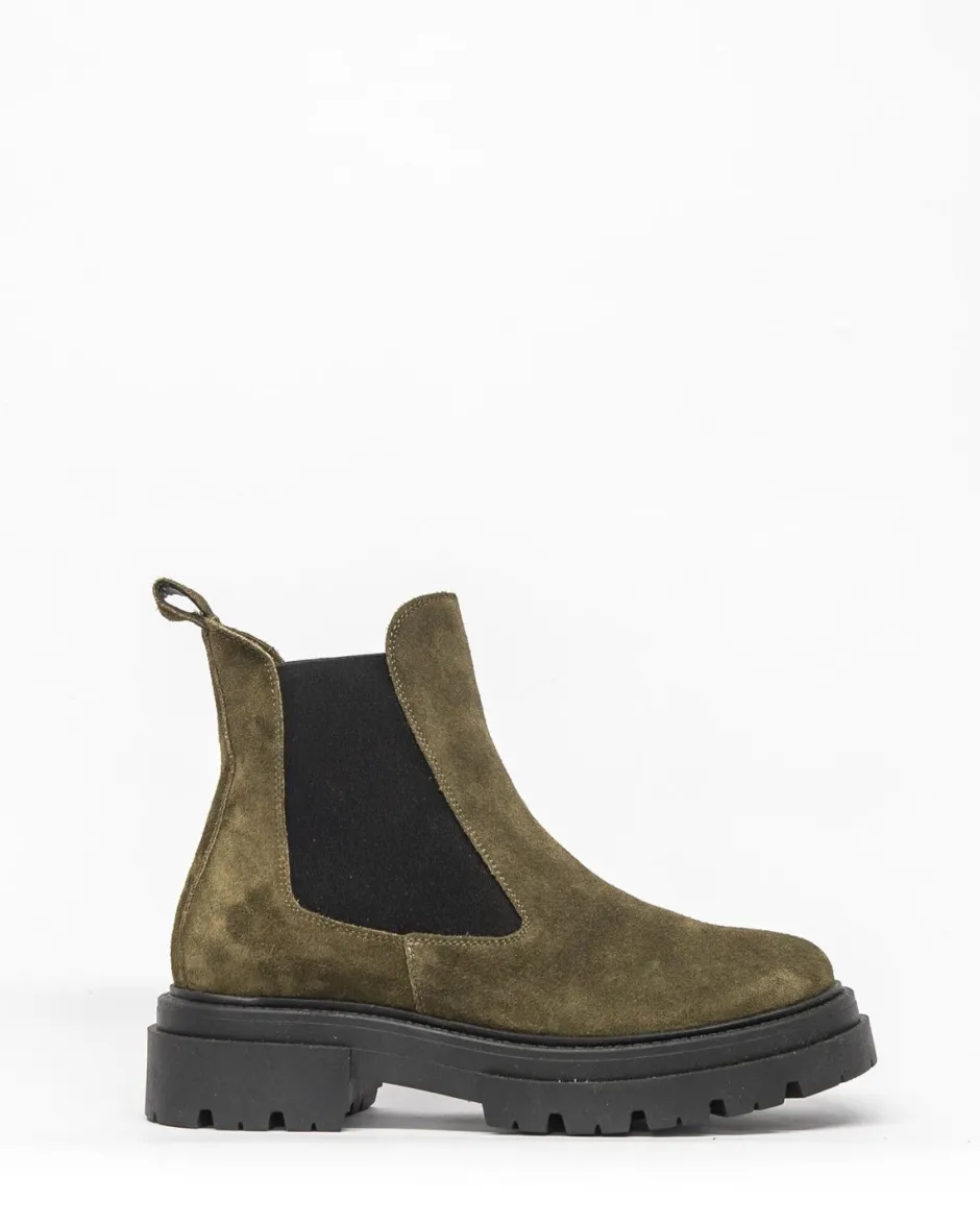 zoe kratzmann Boots|Compass Boot-Green Suede