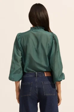 zoe kratzmann Tops|Context Top-Green