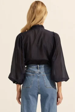 zoe kratzmann Tops|Context Top-Indigo