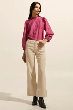 zoe kratzmann Tops|Context Top-Magenta