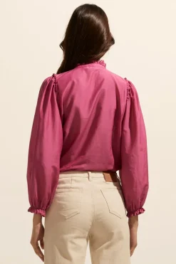 zoe kratzmann Tops|Context Top-Magenta