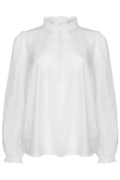 zoe kratzmann Tops|Context Top-Porcelain