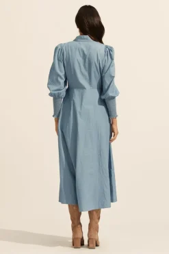 zoe kratzmann Dresses|Crave Dress-Chambray