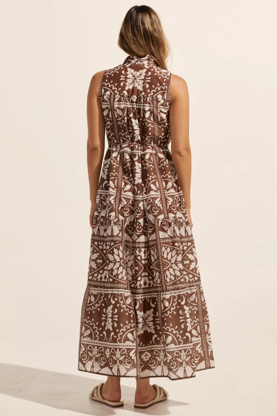 zoe kratzmann Dresses|Crescent Dress-Choc Mosaic