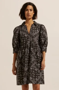 zoe kratzmann Dresses|Cruise Dress-Black Bandana