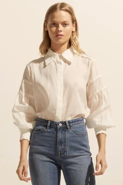 zoe kratzmann Tops|Dash Top-Cream