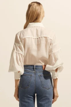 zoe kratzmann Tops|Dash Top-Cream