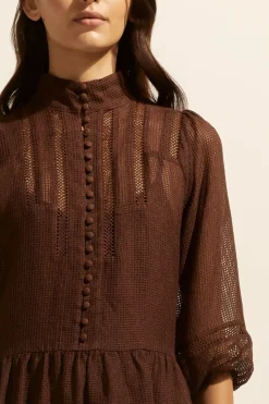 zoe kratzmann Dresses|Declare Dress-Chocolate